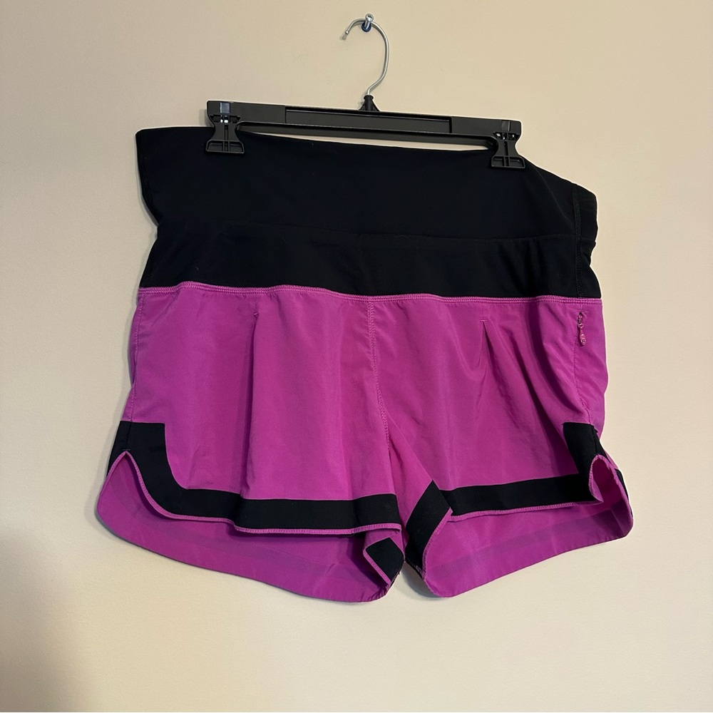 Lululemon Athletica Magenta Shorts